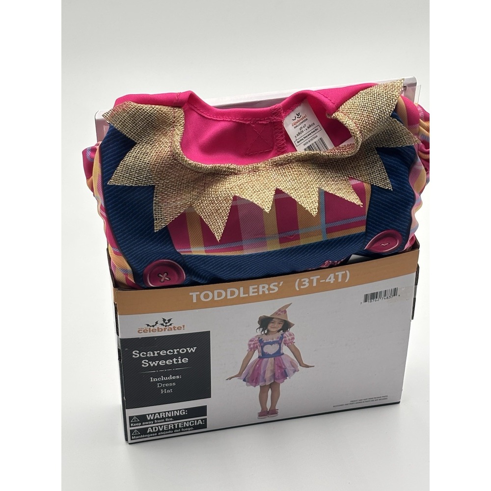 Scarecrow Sweetie Costume Toddler 3T-4T